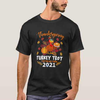 Vintager Erntedank Türkei Trot Struttin unser Stuh T-Shirt