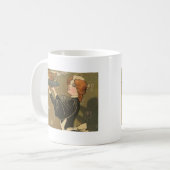 Vintager Erntedank Viktorianisch Türkei Kaffeetasse (Vorderseite Links)