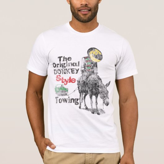 Vintager Esel T-Shirt (Vorderseite)
