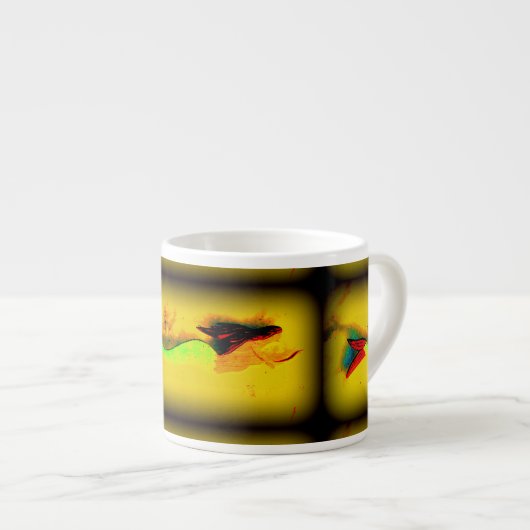 Vintager Espresso Espressotasse (Vorderseite Rechts)