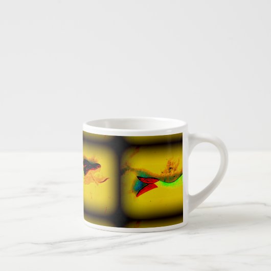 Vintager Espresso Espressotasse (Rechts)