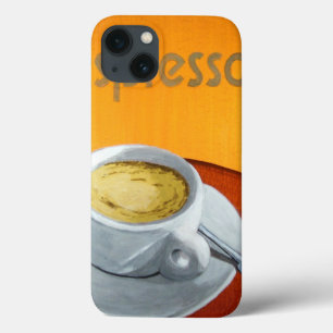 Vintager Espresso-Kaffee iPhone 13 Hülle