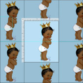 Vintager Ethnic Little Prince Stoff (Kachel)