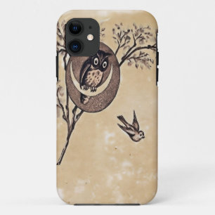 Vintager Eulen-Case-Mate-Fall iPhone 11 Hülle