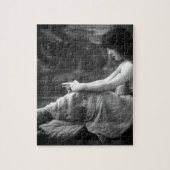 Vintager Evelyn 1913 Nesbit Puzzle (Vertikal)