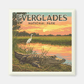 Vintager Everglades-Nationalpark Magnet (Vorne)