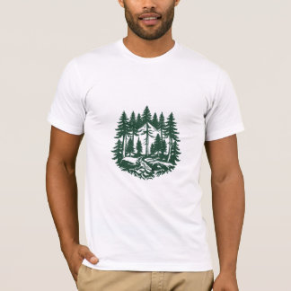 Vintager Evergreen Forest T-Shirt
