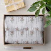 Vintager Evergreen Juniper Branchentag Seidenpapier (Geschenk)
