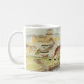 Vintager Expressionismus, Almeria von Walter Grama Kaffeetasse (Links)