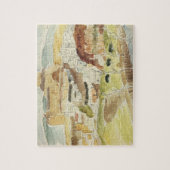 Vintager Expressionismus, Almeria von Walter Grama Puzzle (Vertikal)