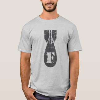 Vintager F-Bomb Funny T - Shirt