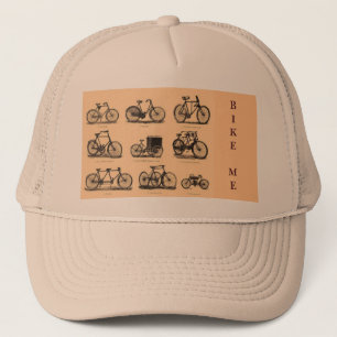 Vintager Fahrradhut Truckerkappe