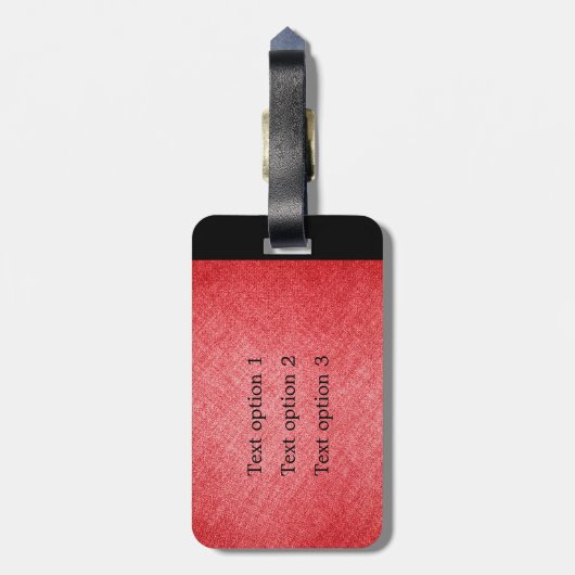 Vintager Fahrradtag für Mädchen Gepäckanhänger (Rückseite vertikal)