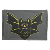 Vintager Fall Bat Pillow Kissenbezug (Rückseite-Links)