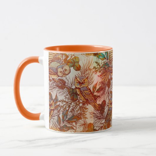 Vintager Fall der Herbstkeule Tasse (Links)