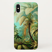 Vintager Fall Ernst Haeckel Botanical Palms iPhone