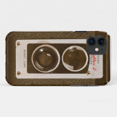 Vintager Fall Kodaks Duaflex II Case-Mate iPhone Hülle (Rückseite (Horizontal))