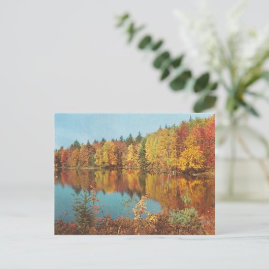 Vintager Fall Postkarte (Stehend Vorderseite)