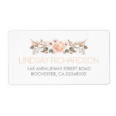 Vintager Fall Rustikale Waldgartenhochzeit (Vorne)