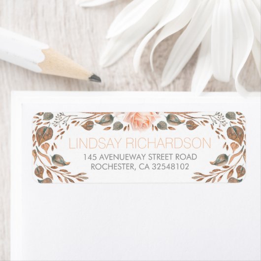 Vintager Fall Waldgarten Hochzeit (Insitu)