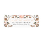 Vintager Fall Waldgarten Hochzeit (Vorne)