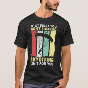 Vintager Fallschirmspringer T-Shirt