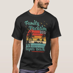 Vintager Familienurlaub 2022 Hawaii Napili Beach T-Shirt