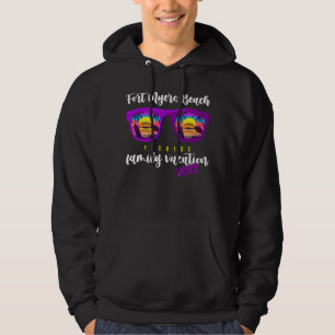 Vintager Familienurlaub Florida Sonnenbrille Fort  Hoodie