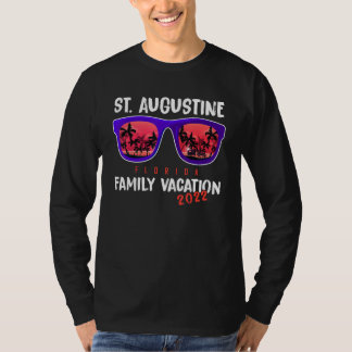 Vintager Familienurlaub Florida Sonnenbrille St Au T-Shirt
