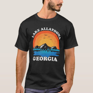 Vintager Familienurlaub Retro Georgia Allatoona La T-Shirt