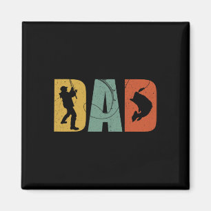 Vintager Fang Vater Vathage Halloween Vater Kosten Magnet
