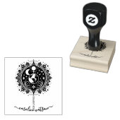 Vintager Fantasiebaum aus der Bibliothek Gummistempel (Stempel)