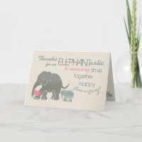 Vintager fantastischer Elefant-glücklicher