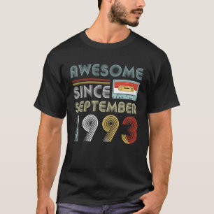Vintager fantastischer seit September 1993 26. T-Shirt
