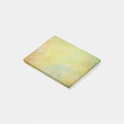 Vintager Farbhintergrund Post-it Klebezettel (angewinkelt)