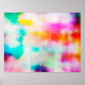 Vintager, farbiger abstrakter Hintergrund. Poster (Vorne)