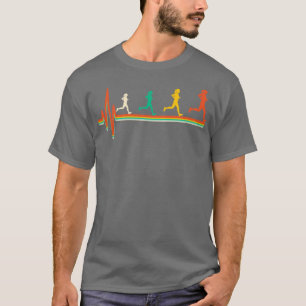 Vintager FARBSCHLAG T-Shirt