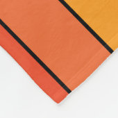 VINTAGER FARBTON FLEECEDECKE (Ecke)