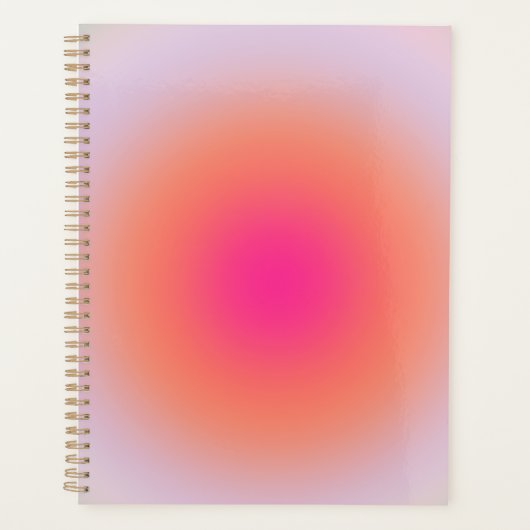 Vintager Farbverlauf Planer (Vorderseite)
