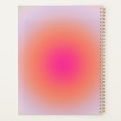 Vintager Farbverlauf Planer (Rückseite)