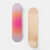 Vintager Farbverlauf Skateboard (Vorderseite)