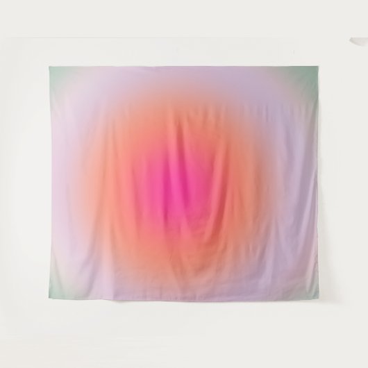 Vintager Farbverlauf Wandteppich (Vorderseite (Horizontal))