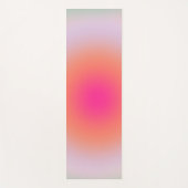 Vintager Farbverlauf Yogamatte (Vorderseite)