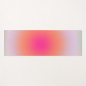 Vintager Farbverlauf Yogamatte (Vorderseite (Horizontal))