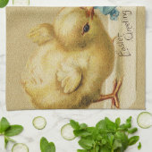 Vintager Feiertag für Hühner Geschirrtuch (Gefaltet)