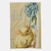 Vintager Feiertag für Hühner Geschirrtuch (Vertikal)