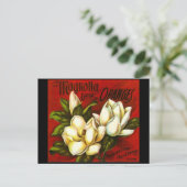 Vintager Feiertagspostkarte (Stehend Vorderseite)