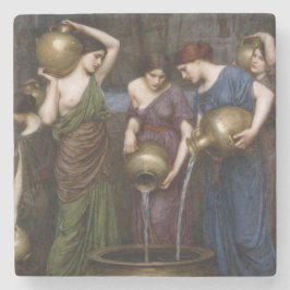 Vintager feine Kunst Danaides Waterhouse Steinuntersetzer
