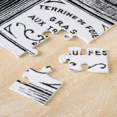 Vintager Feinschmecker Puzzle (Seite)