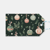 Vintager Ferienhaus Geschenkanhänger (Vorderseite (Horizontal))